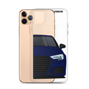 Navarra Blue B9 Audi S3 - iPhone Case