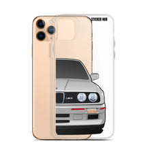 Load image into Gallery viewer, Silver BMW E30 - iPhone Case