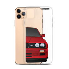 Load image into Gallery viewer, Dark Red BMW E30 - iPhone Case