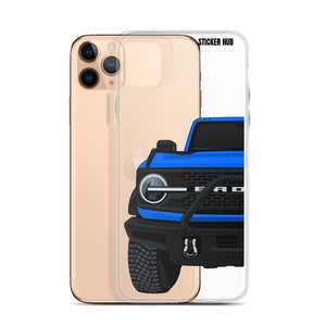 Blue Ford Bronco "First Edition" - iPhone Case