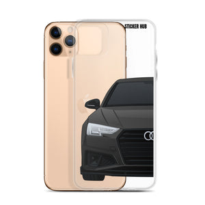 Black B9 Audi S4 "Facelift" - iPhone Case