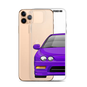 Purple Acura Integra - iPhone Case