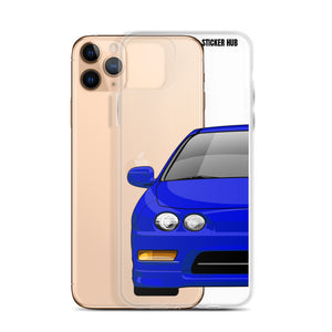 Blue Acura Integra - iPhone Case