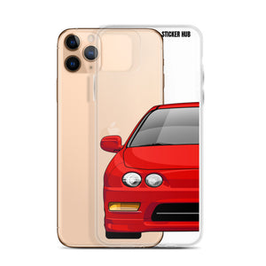 Red Acura Integra - iPhone Case