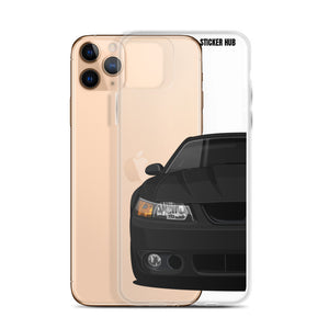 Black 03-04 Mustang SVT Cobra - iPhone Case