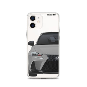 Silver Lexus IS300 - iPhone Case