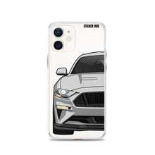 Load image into Gallery viewer, Silver 18-21 Mustang 5.0 - iPhone Case