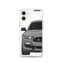 Load image into Gallery viewer, Gray Mustang GT350 - iPhone Case