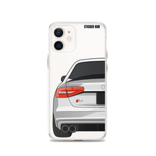 Load image into Gallery viewer, Silver B8.5 Audi S4 - iPhone Case