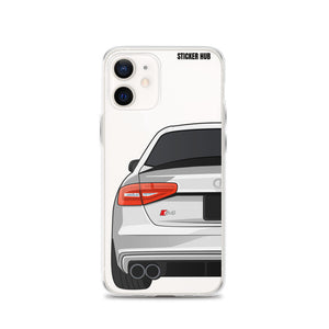 Silver B8.5 Audi S4 - iPhone Case