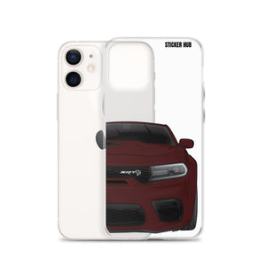 Octane Red Charger Hellcat (Widebody) - iPhone Case