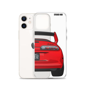 Red Toyota Supra - iPhone Case