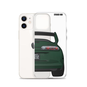 Green Toyota Supra - iPhone Case