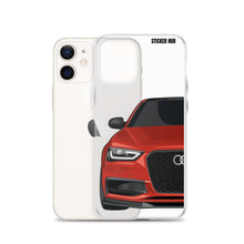 Load image into Gallery viewer, Volcano Red B8.5 Audi S4 - iPhone Case