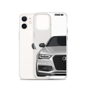 Silver B8.5 Audi S4 - iPhone Case