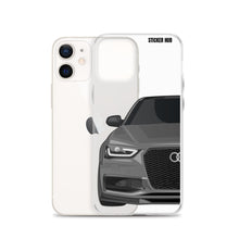 Load image into Gallery viewer, Monsoon Gray B8.5 Audi S4 - iPhone Case