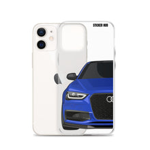 Load image into Gallery viewer, Sepang Blue B8.5 Audi S4 - iPhone Case