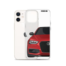 Load image into Gallery viewer, Misano Red B8.5 Audi S4 - iPhone Case