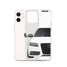 Load image into Gallery viewer, White B8 Audi S4 - iPhone Case