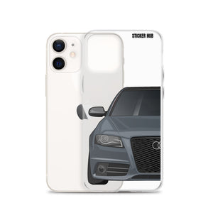 Meteor Gray B8 Audi S4 - iPhone Case