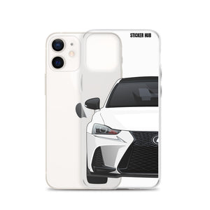 White Lexus IS300 - iPhone Case