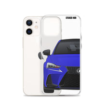 Load image into Gallery viewer, Ultrasonic Blue Lexus IS300 - iPhone Case