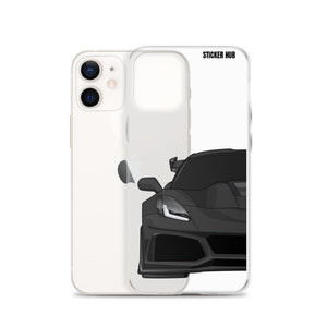 Black C7 Corvette Zr1 - iPhone Case