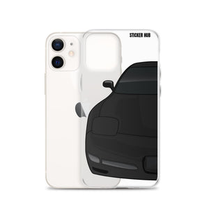 Black C5 Corvette Z06 - iPhone Case