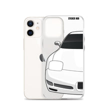 Load image into Gallery viewer, White C5 Corvette Z06 - iPhone Case