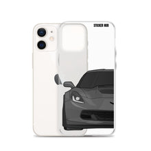 Load image into Gallery viewer, Gray C7 Corvette Z06 - iPhone Case