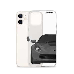 Gray C7 Corvette Z06 - iPhone Case