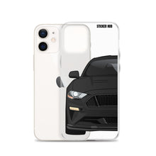 Load image into Gallery viewer, Black 18-21 Mustang 5.0 - iPhone Case