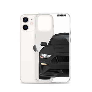 Black 18-21 Mustang 5.0 - iPhone Case