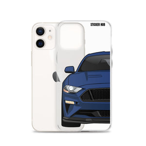 Kona Blue 18-21 Mustang 5.0 - iPhone Case