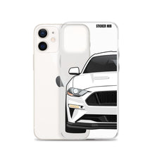 Load image into Gallery viewer, White 18-21 Mustang 5.0 - iPhone Case