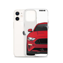 Load image into Gallery viewer, Race Red 18-21 Mustang 5.0 - iPhone Case