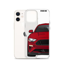 Load image into Gallery viewer, Ruby Red 18-21 Mustang 5.0 - iPhone Case