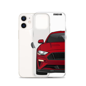 Ruby Red 18-21 Mustang 5.0 - iPhone Case