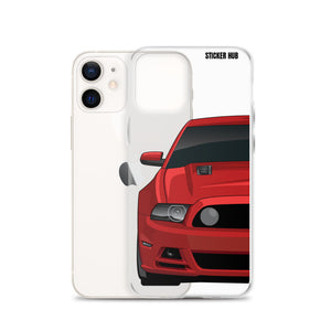 Race Red 13-14 Mustang 5.0 - iPhone Case