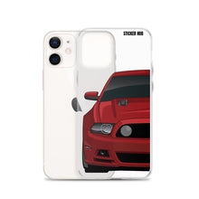 Load image into Gallery viewer, Ruby Red 13-14 Mustang 5.0 - iPhone Case