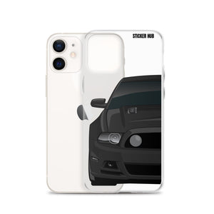 Black 13-14 Mustang 5.0 - iPhone Case