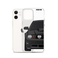 Load image into Gallery viewer, Black 11-12 Mustang 5.0 - iPhone Case