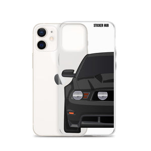 Black 11-12 Mustang 5.0 - iPhone Case