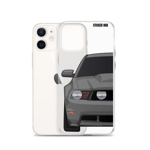 Gray 11-12 Mustang 5.0 - iPhone Case