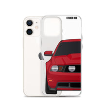 Load image into Gallery viewer, Race Red 11-12 Mustang 5.0 - iPhone Case