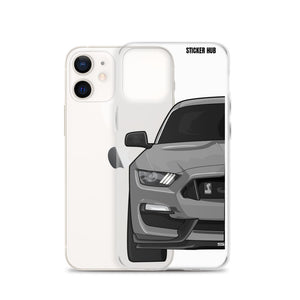 Gray Mustang GT350 - iPhone Case