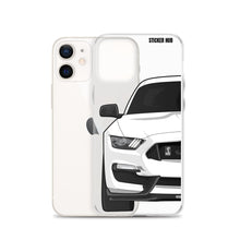 Load image into Gallery viewer, White Mustang GT350 - iPhone Case