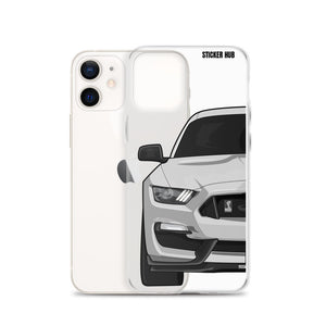 Avalanche Gray Mustang GT350 - iPhone Case