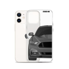 Load image into Gallery viewer, Gray 15-17 Mustang 5.0 - iPhone Case