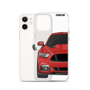 Race Red 15-17 Mustang 5.0 - iPhone Case